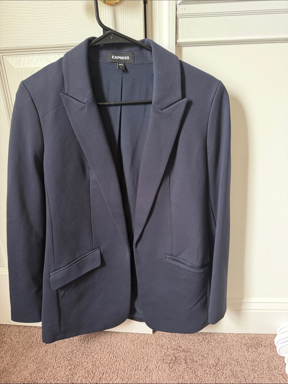 Express Navy Women's Tailored Blazer